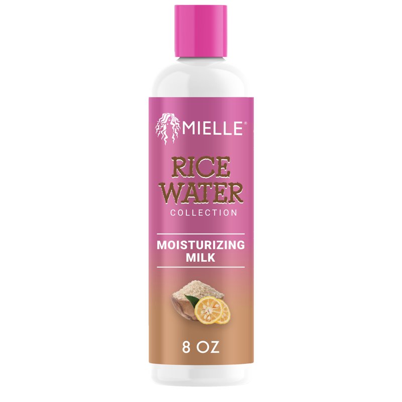 Rice Water Hair Moisturizing Milk - 8 oz for Soft, Hydrated Strands