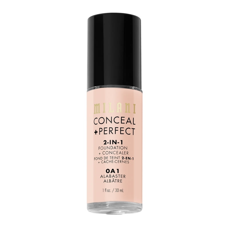 2-in-1 Foundation and Concealer - Full Coverage Matte Liquid Makeup