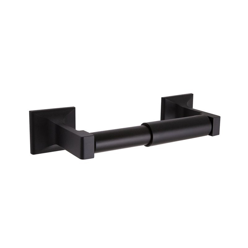 Design House Millbridge Wall Mount Metal Toilet Paper Holder - Matte Black
