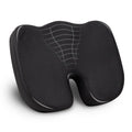 Memory Foam Seat Cushion with Air-Cloud Technology - Black