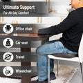 Memory Foam Seat Cushion with Air-Cloud Technology - Gray