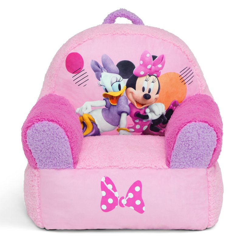Cozy Plush Toddler Chair with Character Graphics - Multiple Options