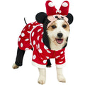 Pet Costume Minnie Mouse Plush Dress with Headpiece for Dogs & Cats