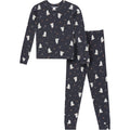Kids Halloween Pajama Set Long Sleeve 2-Piece - Neutral, Dark, Size 12