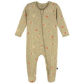 Olive Gray Trick Or Treat Baby Pajama Footed Sleep 'N Play - 6-9 Months