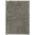 Non-Slip Cotton Bath Mat - Classic Plush Grey 1' 9" x 2' 10" - Washable & Fade Resistant