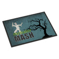 Halloween Doormat Monster Mash with Mummy 18x27 Indoor Outdoor Decor