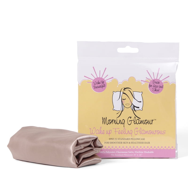 Satin Pillowcase Gold - 600 TC Standard Size Sleep & Hair Care