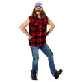 Men's Halloween Hillbilly Costume XL - Red Funny Fancy Dress Outfit
