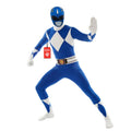 Adult Blue Power Ranger Morphsuit Costume L - Superhero Fancy Dress