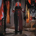 6 Ft. Animated Standing Double-Head Clown Halloween Decoration