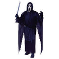 Plus Size Ghost Face Scream Halloween Costume with Mask and Robe