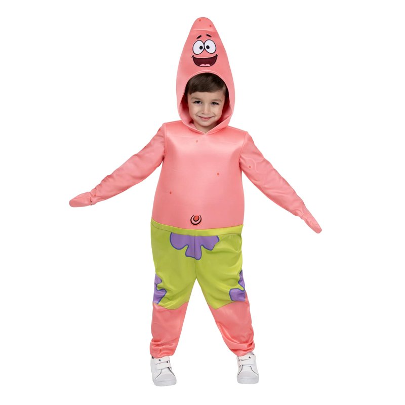 Kids Patrick Star Halloween Costume Jumpsuit - Pink Deluxe