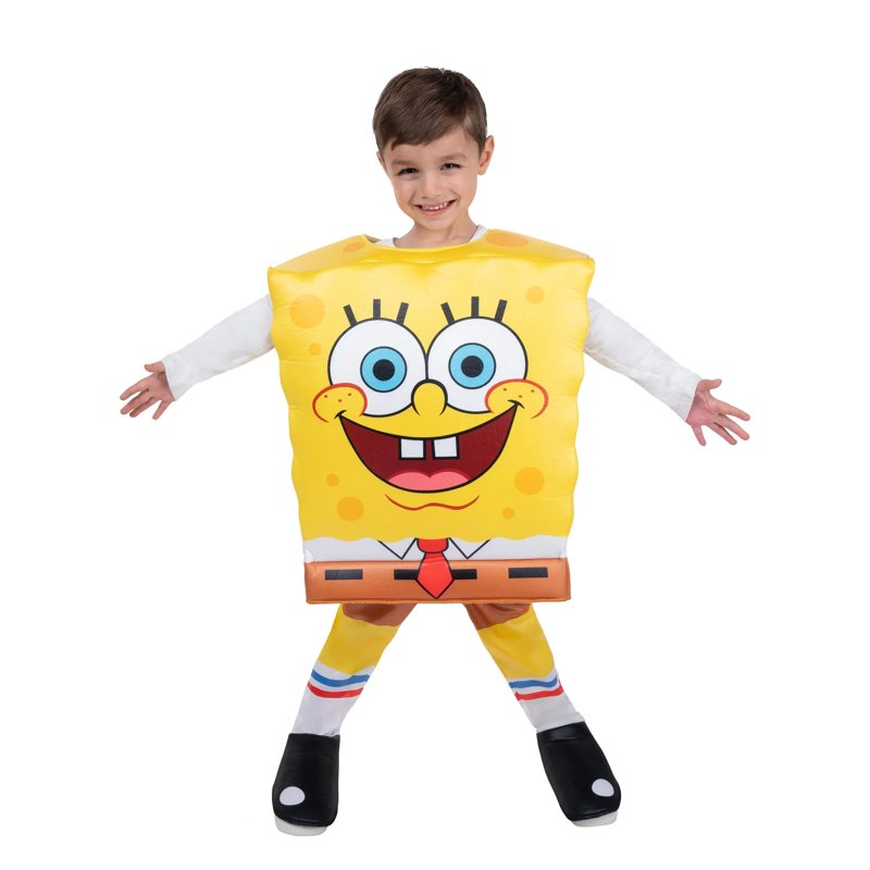 Toddler Halloween Costume Set - SpongeBob SquarePants 2-Piece Dress-Up Costume for Boys