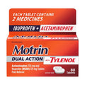 Dual Action Pain Relief Tablets with Ibuprofen & Acetaminophen