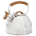2 Quart Whistling Tea Kettle - Mirror Polish Stainless Steel
