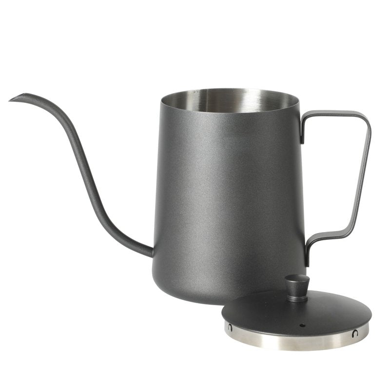 Gooseneck Tea Kettle - 1.2L Black Stovetop Kettle