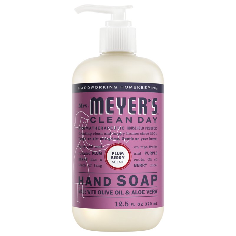 Plum Berry Liquid Hand Soap, Moisturizing Natural Formula, 12.5 Fl Oz