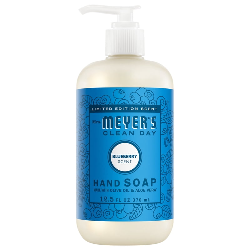 Moisturizing Liquid Hand Soap, Blueberry Scent, 12.5 Fl Oz