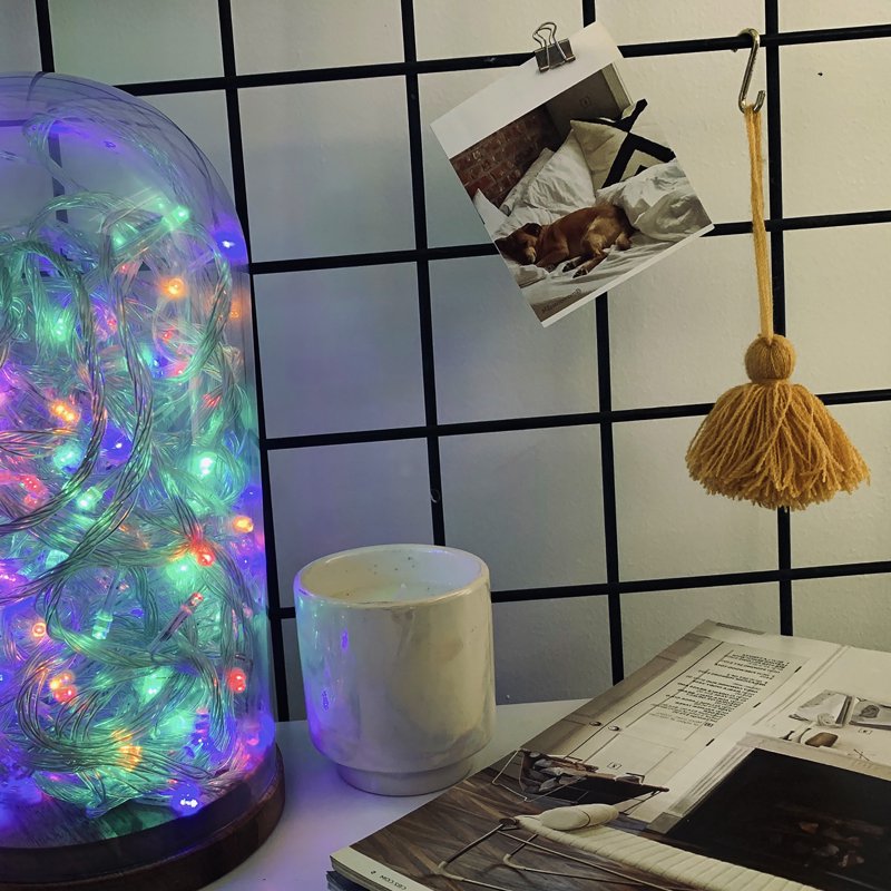Multicolor 40 LED Fairy String Lights - 15FT Wedding Christmas Decor