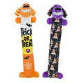 Halloween Dog Toys 12-Inch Smiling Dog 2-Pack - Plush Squeaky Dog Toys for Seasonal Fun - Variation 2