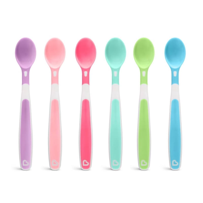 Soft Tip Infant Spoons - 6 Pack, Multi-Color & Unisex