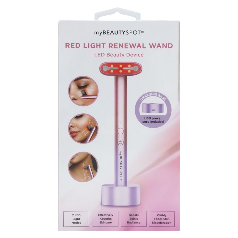 LED Facial Sculpting Wand - Heated Face and Neck Massager for Skin Tightening