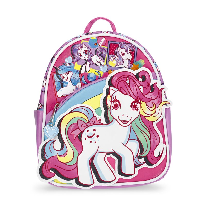 My Little Pony Women's Faux Leather Mini Backpack - Purple Multi - Variation of THIS listing