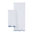 Blue Cotton Hand and Bath Towel Set - Whitney Collection, 2-Piece
