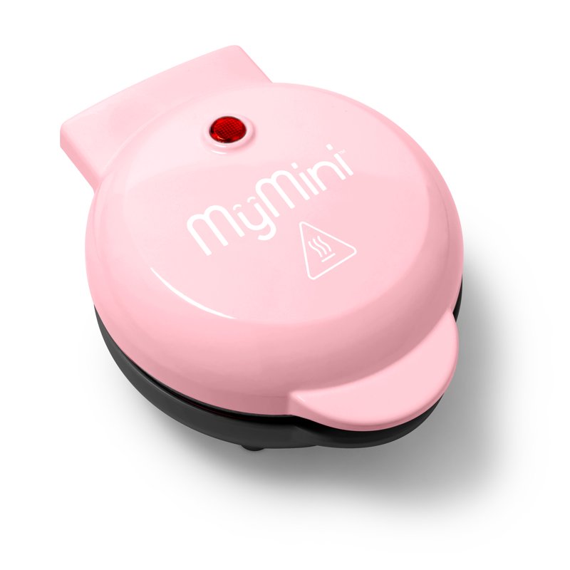 Mini Donut Maker - Compact Nonstick Electric Doughnut Cooker, Pink
