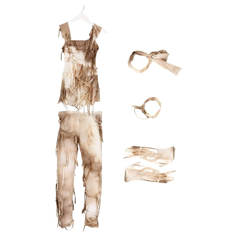 Teen Mummy Girl Costume XL - Mysterious Halloween Fancy Dress - Variation 12-14