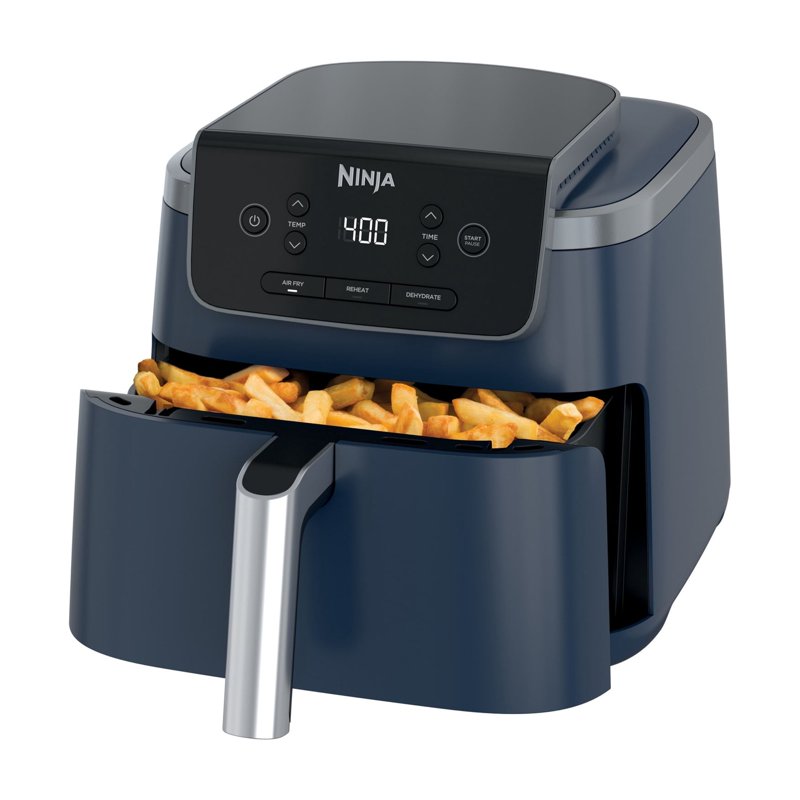 Ninja Air Fryer Pro XL 5-Qt - 3-in-1 Air Crisp Technology, Navy
