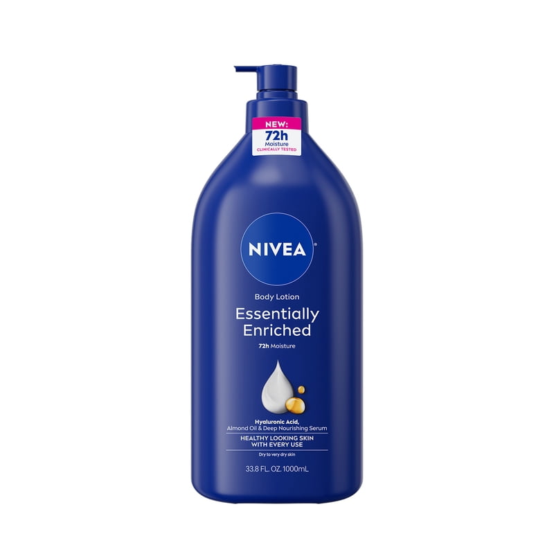 Essentially Enriched Body Lotion for Dry Skin with Hyaluronic Acid & Almond Oil