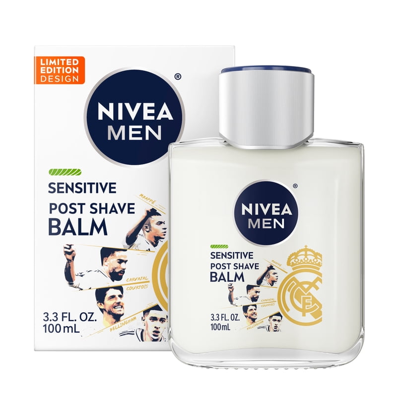 Sensitive Post Shave Balm for Men - Soothing Aftershave, 3.3 fl oz