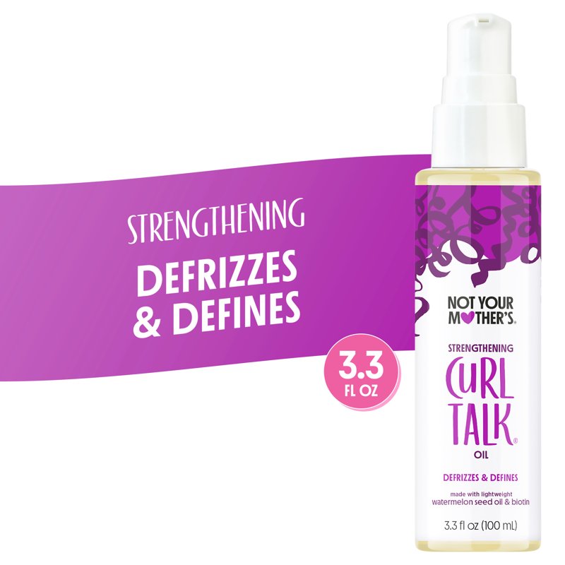 Curl Talk Strengthening Oil with UV Defense - 3.3 fl oz
