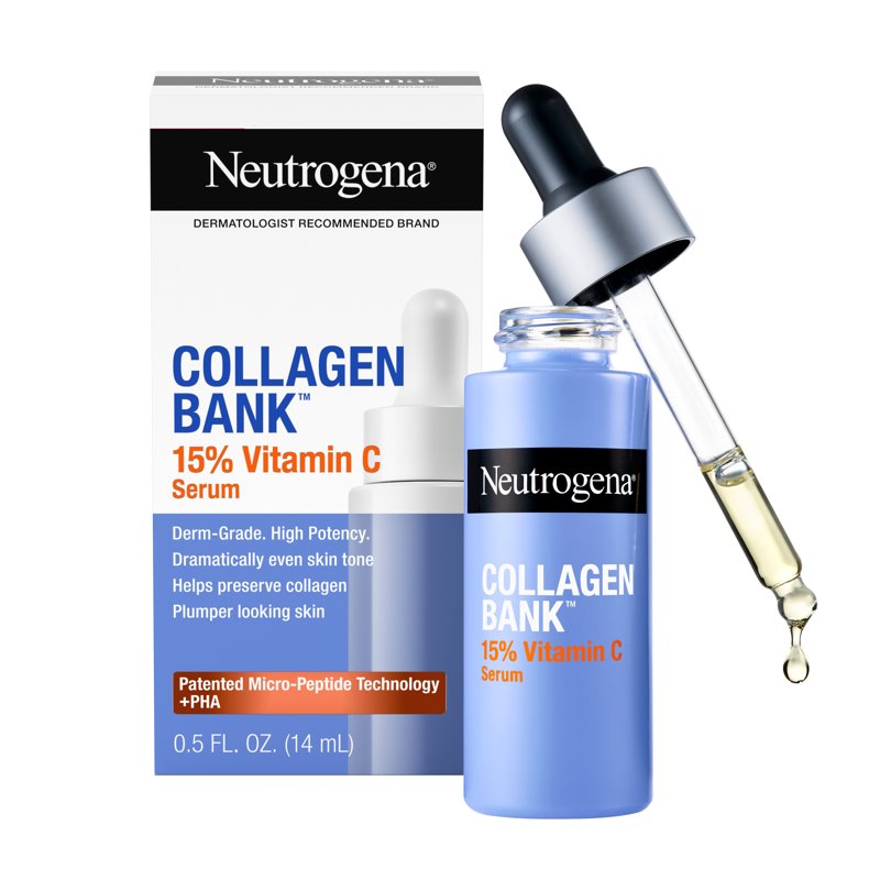 Vitamin C Serum with Collagen Boosting Micro-Peptides - 0.5 fl oz