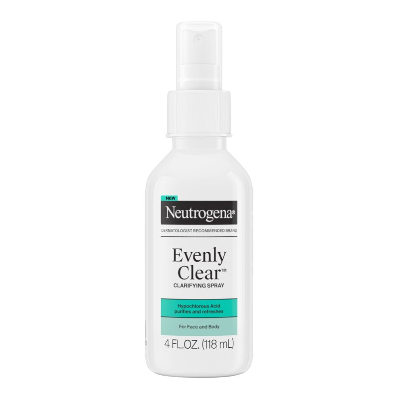 Hypochlorous Acid Clarifying Face and Body Spray for Acne-Prone Skin, 4 oz