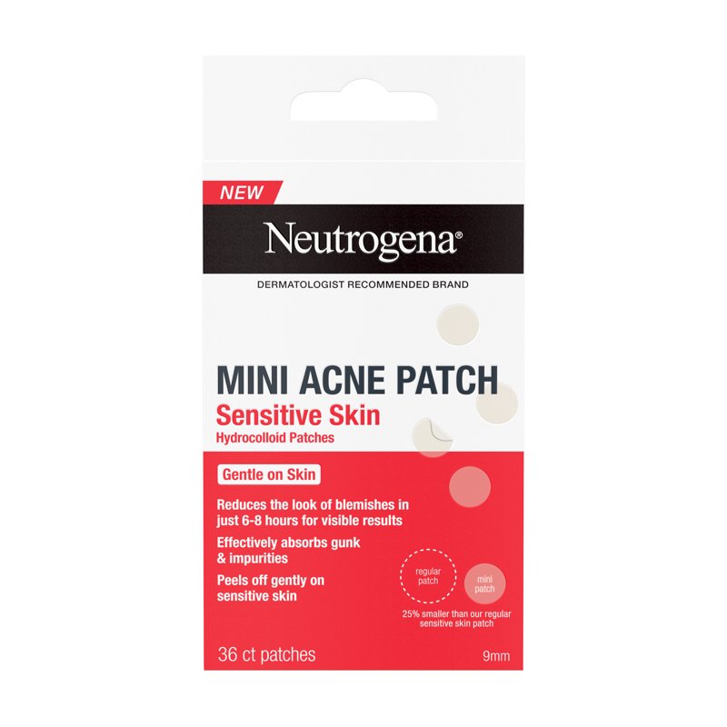 Mini Hydrocolloid Acne Patches for Sensitive Skin - 36 Count