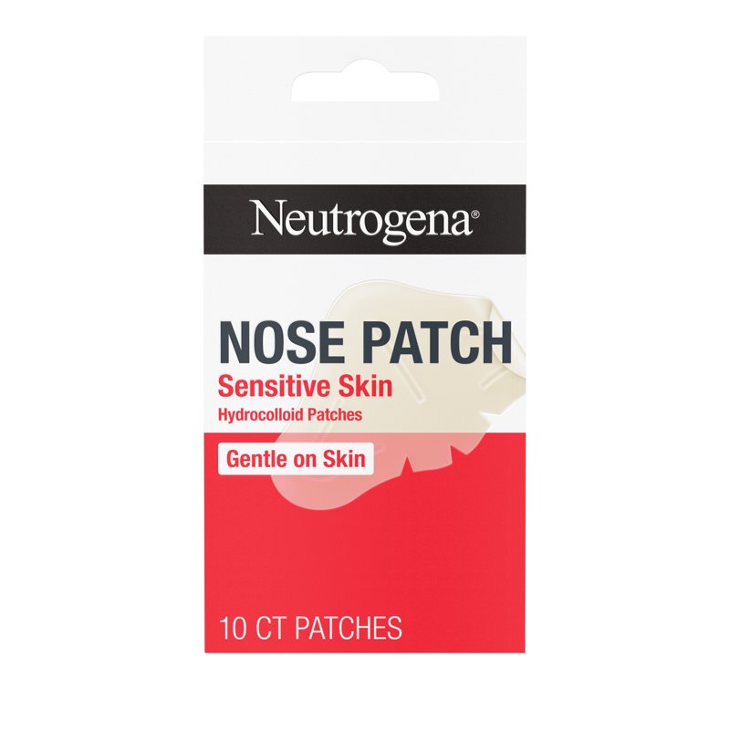 Hydrocolloid Nose Acne Patches for Sensitive Skin, 10 Count