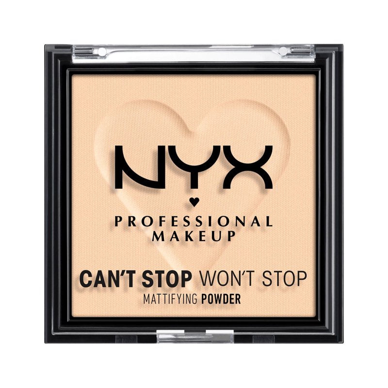 Mattifying Pressed Powder - Long Lasting Oil-Absorbing Face Makeup