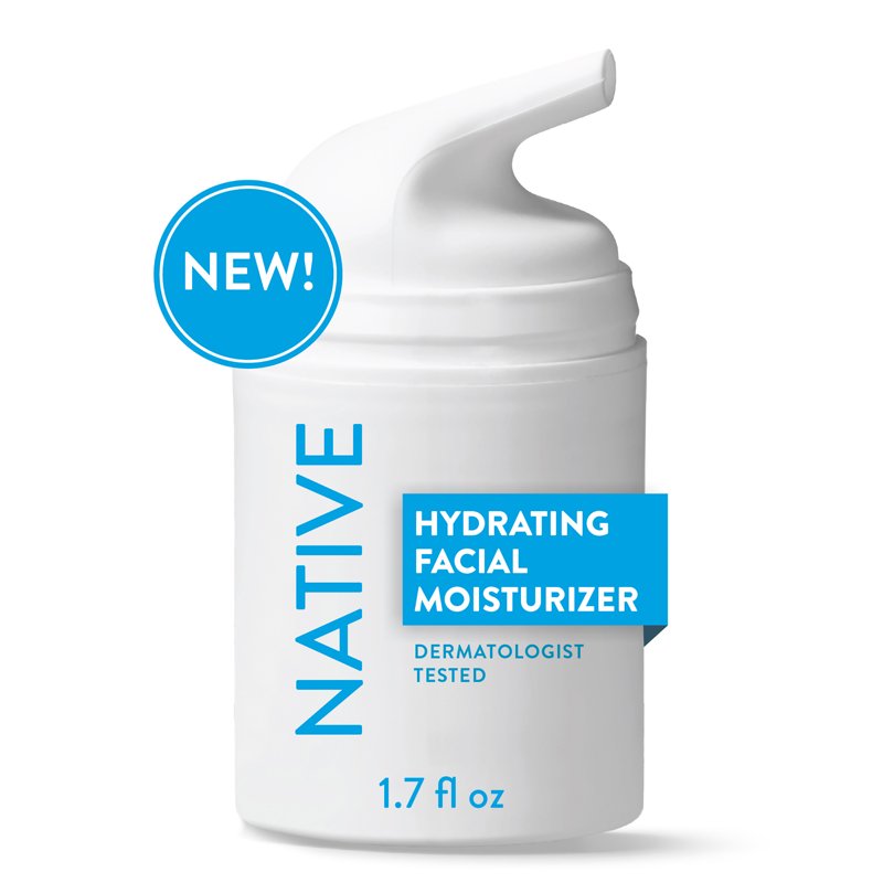 Hydrating Facial Moisturizer for Dry Skin with Hyaluronic Acid, 1.7 oz