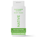 Cucumber & Mint Body Wash for Men and Women - 18 fl oz