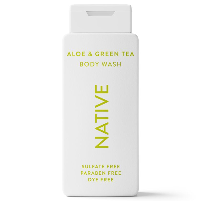 Aloe & Green Tea Body Wash, Sulfate-Free, 18 fl oz