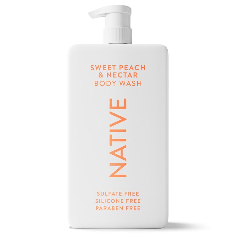 Sulfate Free Body Wash - Sweet Peach & Nectar, 36 fl oz