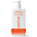 Daily Clean Conditioner, Citrus and Herbal Musk, Silicone-Free, 16.5 fl oz