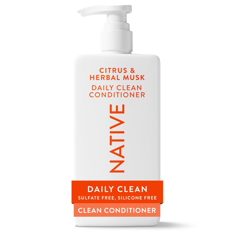 Daily Clean Conditioner, Citrus and Herbal Musk, Silicone-Free, 16.5 fl oz