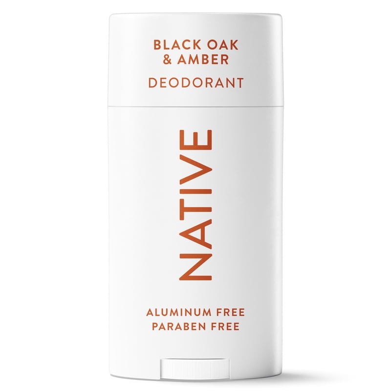 Aluminum-Free Deodorant Black Oak & Amber for Men & Women - 2.65 oz