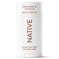 Aluminum-Free Coconut & Vanilla Deodorant for Men and Women - 2.65 oz