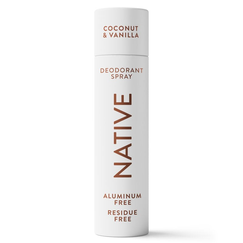 Aluminum-Free Deodorant & Body Spray, Coconut & Vanilla, 3.5 oz