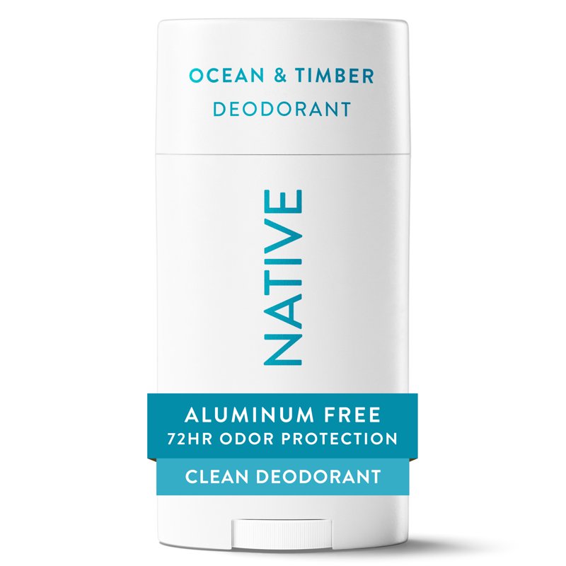 Aluminum-Free Deodorant - Ocean & Timber Scent, 72-Hour Protection, 2.65oz